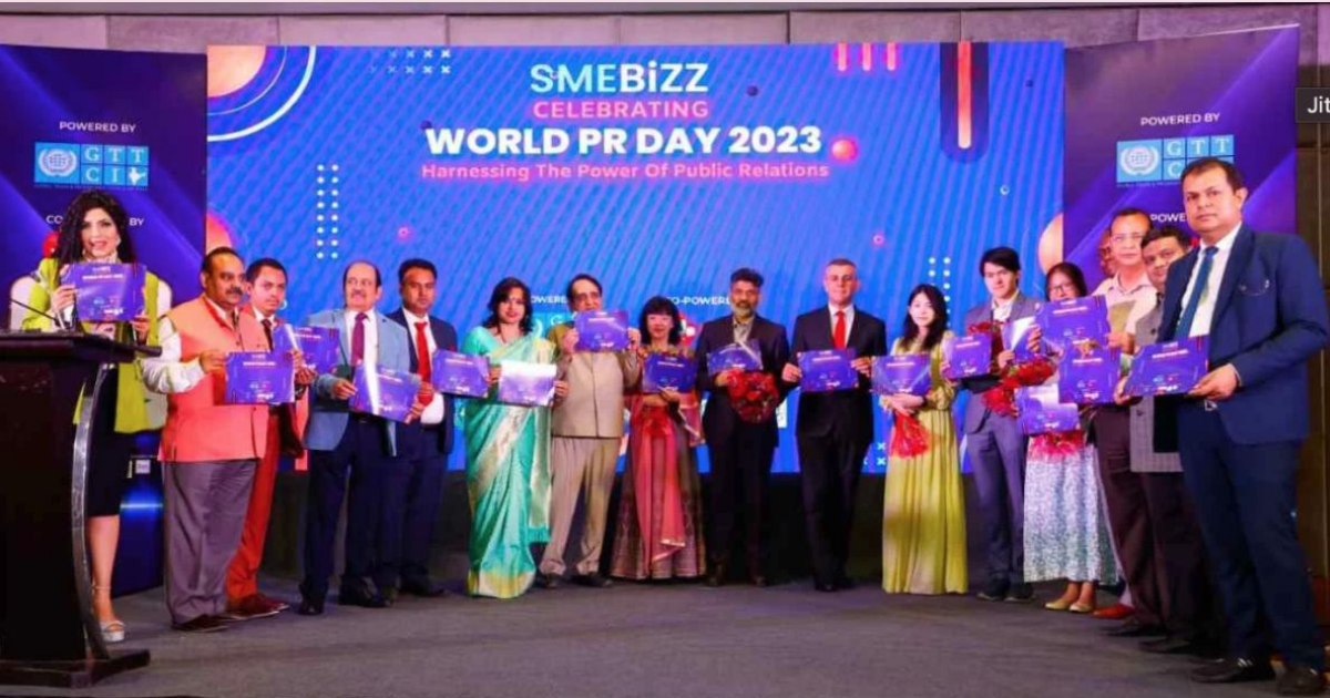 SMEBIZZ Celebrated World PR Day 2023: 
